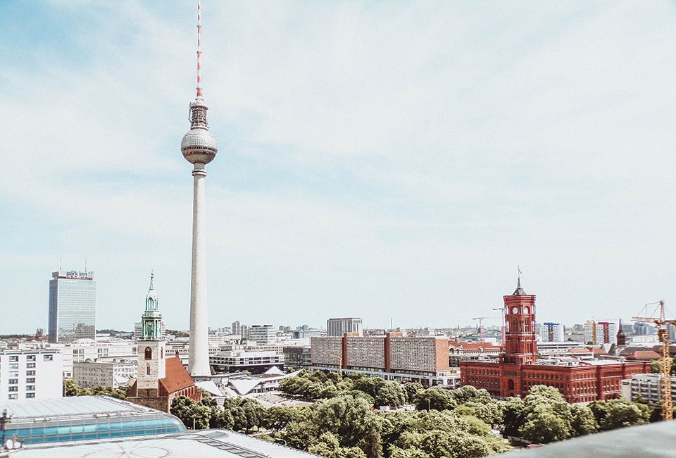 aerial view alexanderplatz architecture 1128408