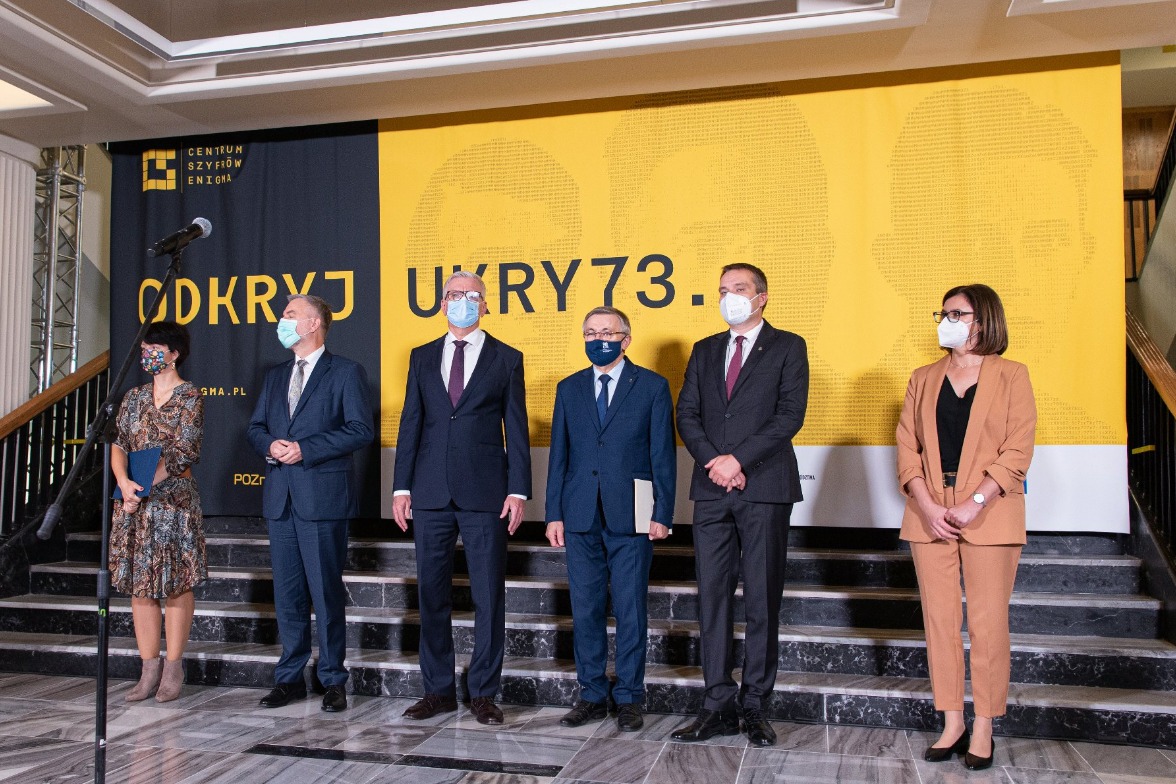 Oficjalne otwarcie Centrum Szyfrów Enigma z udziałem Prezydenta Miasta Poznania