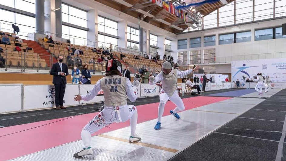 Puchar Świata we florecie kobiet, Poznań 2022 arch. UMP