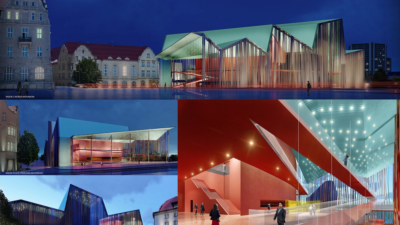 Tak będzie wyglądać nowa siedziba Teatru Muzycznego Atelier Loegler Architekc