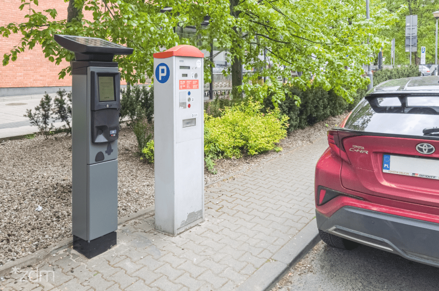 Nowe parkomaty w centrum miasta fot. ZDM